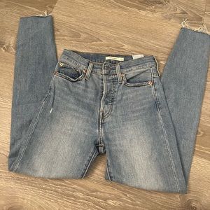 Levi wedgie skinny jeans